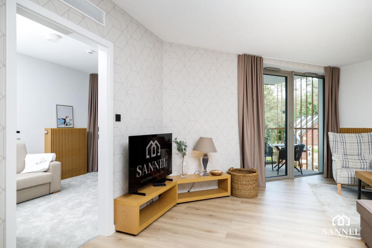 Apartament Golden Sand Z Dostepem Do Basenow,Jacuzzi,Strefy Saun- Pinea Apartments Pobierowo-Sannel Apartments For Rent מראה חיצוני תמונה