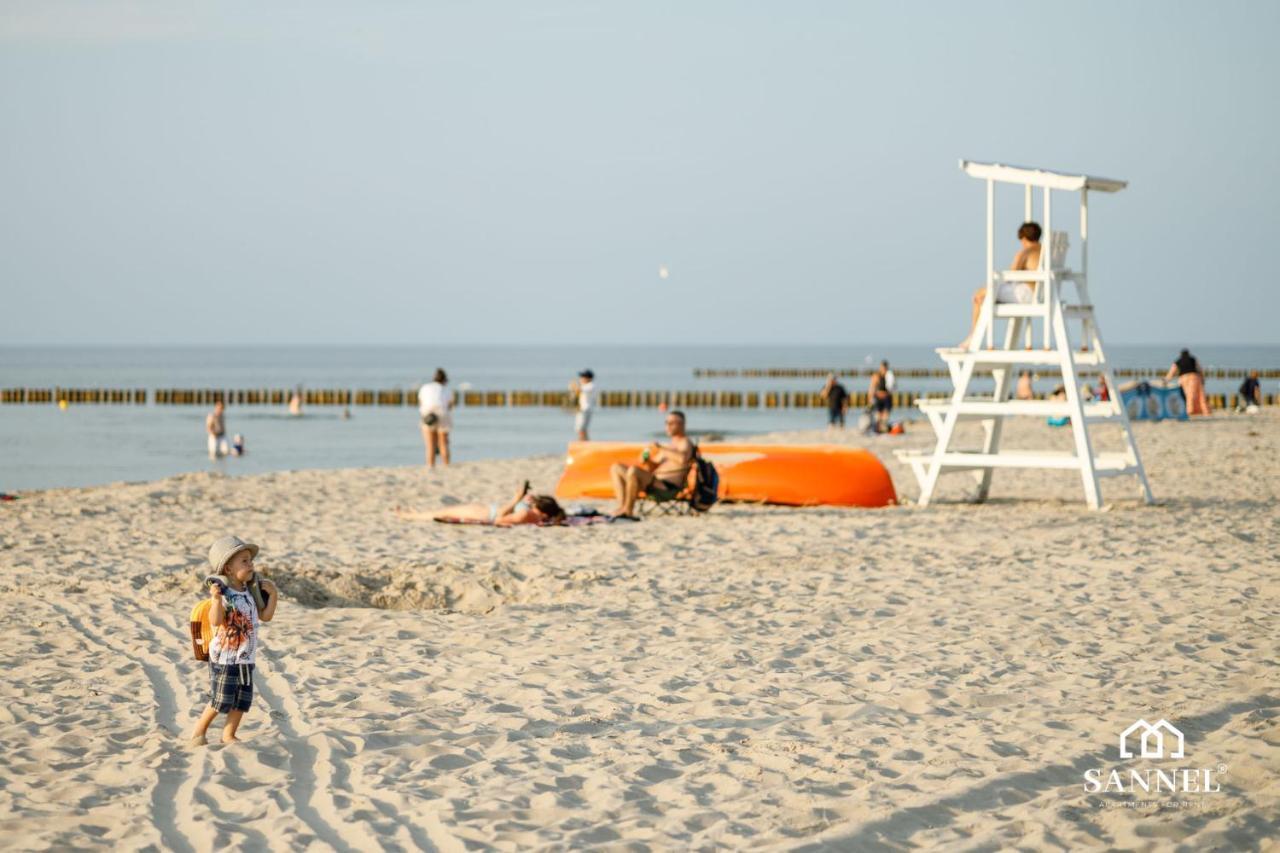 Apartament Golden Sand Z Dostepem Do Basenow,Jacuzzi,Strefy Saun- Pinea Apartments Pobierowo-Sannel Apartments For Rent מראה חיצוני תמונה